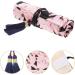 COHEALI Knitting Needles Case & Crochet Hooks Storage Bag - Pink 39.5X18cm - Buy Online on GoSupps.com