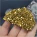 Natural Crystal Rough 1pcs Natural DIY Materials Making Electroplating Gold Raw Gemstone Crystal Cluster Titanium Geode Gifts Specimens Decoration 50-90g - Buy Online on GoSupps.com