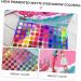 Mikinona Makeup Stuff 1pc Accessory Matte Eye Supplies Eyeshadow Pigmented Pallet Shimmer Makeup Plate Cosmetic Woman - Buy Online on GoSupps.com