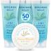 BERGMAN KELLY Round Soap Bars  2in1 Shampoo & Conditioner 2-Piece Set (Tropical Waterfall  1 oz each  100 pc)  Delight Your Guests with Revitalizing & Refreshing Sanitary Toiletries & Hotel Amenities Round Hotel style 1 ...