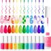 beetles Gel Polish Rainbow Nail Art Gel Liner Set 12 Colours Rainbow Neon Gel Polish Swirl Nails Built Thin Nail Art Brush in Bottle Soak Off Uv Gel Kit Paint Manicure Design Gift for Girls-CL234 - Buy Online on GoSupps.com
