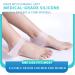 Buy Heel Protectors & Plantar Fasciitis Relief Gel Cups Cushions for Blisters Cracked Feet & Spurs Soft Support for Men & Women - Buy Online on GoSupps.com