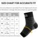AVIDDA Plantar Fasciitis Compression Foot Sleeves - XL Black Pair for Men and Women | Ankle Support for Sport, Arthritis Pain Relief - Buy Online on GoSupps.com