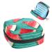 Pieces Red Watermelon Green Background Sanitary Napkin Storage Bag Feminine Menstrual Cup Pouches Nursing Pad Holder Tampon Bags Portable Period Bag for Women Teen Girls 1Pcs Multi-colored 1