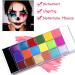 20 Colors Halloween Face Painting Makeup Set - Body Paint for Carnival Theater Baby Bump & Easter Eggs - Buy Online on GoSupps.com
