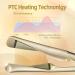 2-in-1 Twist Straightening Curling Iron - 5 Temp Settings - Hair Straightener and Curler - LED Display - Dual Voltage - A-Gold - Buy Online on GoSupps.com