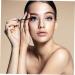 VINTORKY 10pcs Mascara Empty Tube Mascara Bottle Lip Gloss Bottle Eyelash Cream Tube Cosmetic Silver Plastic - Buy Online on GoSupps.com