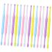 WRITWAA 1set Earwax Cleaner Soft Ear Wax Ear Cleaner Sleeping Spiral Tool Removal Ear for Safe Wax Remover for Ears Scoop Ear Hole Cleaner Ear Wax Remover Cleaning Plastic Abs 20pcs
