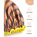 Buy Mikimini 2-Pack Waterproof Shower Hoods - Stylish & Reusable for Women Men Girls & Children | Golden Stripes Design - Buy Online on GoSupps.com