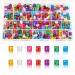 380 Pcs Hair Cuffs for Braids | Multi-color Loc Jewelry for Dreadlocks | Adjustable Aluminum Hair Accessories with Box | Ideal for Women and Girls - Buy Online on GoSupps.com