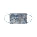 CODELLO women's face mask | Mouth and nose mask with tinted camouflage pattern made of cotton for men 1 piece (1 pack) Turquoise
