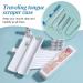Buy Colorful Travel Toothbrush Case - Convenient Holder & Tongue Scraper Cover | International Shipping Available - Buy Online on GoSupps.com