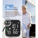 Wrist Blood Pressure Monitor - Accurate Blood Pressure Monitors Portable LCD Screen with Storage Case and Adjustable Cuff Powered by Rechargeable Battery - Buy Online on GoSupps.com
