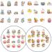 Easter Cake Decor Set 12Pieces Of Charm Rabbit Gnomes Easter Cupcake Toppers Cupcake Pick Festive Dessert Toppers Easter Themed Cake Embellishments - Buy Online on GoSupps.com