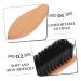 Minkissy Beard Brush - Beech Wood Handle & Wild Boar Bristle | Premium Mustache & Beard Comb for Men | Essential Grooming Tool - Buy Online on GoSupps.com