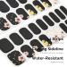 NAILOG Semi Cured Gel Nail Strips 34 pcs Salon-Quality Gel Nail Stickers Long Lasting Nail Wraps for Women with Soft Gel Finish Animal Print Geisha - Buy Online on GoSupps.com