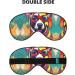 SSIMOO Funny Dog Print Double-Sided Eye Mask | Soft & Light Blocking | Enhance Sleep Quality | International Shipping - Buy Online on GoSupps.com