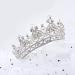 Makone Crystal Queen Crown for Women - Wedding, Prom, Bridal Party, Halloween Costume - Buy Online on GoSupps.com