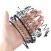 6PCS Black Wavy Metal Hair Bands - Unisex Non Slip Headband for Sports - 6 Count - Buy Online on GoSupps.com