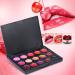 15 Colors Lip Gloss Palette - Professional Makeup Set & Personal Use | Camouflage Lipstick Case - Buy Online on GoSupps.com