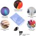 DIY Thermochromic Powder Color Changing Pigment Powder Non toxic Safe Use for Home for Nail Shop for Beauty Salon(Light blue to light orange Reindeer) - Buy Online on GoSupps.com