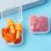 Buy Reusable Silicone Ear Plugs for Sleeping - 5 Pairs Safe for Swimming & Work Noise Reduction - Orange Color - Buy Online on GoSupps.com