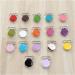 LIXBD 17pcs Round Metal Pacifier Clips | Durable Metal Holder Clips for Pacifiers & Dummies - International Shipping Available - Buy Online on GoSupps.com