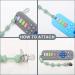 Qinerle Silicone Baby Teether Toy - TV Remote Control Shape for Babies 6-12 Months (Blue & Gray) - Infant Sensory Teething Toy - Buy Online on GoSupps.com