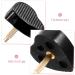 CALLARON Heart Shaped High Heel Pads - 2 Pairs of Heel Repair Tips & Caps for High Heels | Durable PVC Black Shoe Accessories - Buy Online on GoSupps.com
