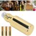 Yosoo Perfume Roller Bottle Set - 3 Refillable Glass Spray Bottles for Essential Oils & Fragrances | Portable & Eco-Friendly Design - Buy Online on GoSupps.com