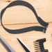 Adjustable Neck Hair Guide | Hairline Haircut Shaping Tool | Portable Silicone Haircut Bands Hairline Shaping Tool for Home Haircuts Black - Buy Online on GoSupps.com