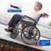 Manual Wheelchair Aluminum Alloy Multifunctional Folding Transport Wheelchair Self-propelled Anti-Tipping Wheelchair - Buy Online on GoSupps.com