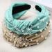 LAKEMON Pearls Inlay Wide Headband for Women & Girls - Beaded Knot Hair Band Accessory - Buy Online on GoSupps.com