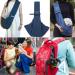 Puppy Sling Dog Sling Dog Carry Bag Puppy Carrier Dog Slings for Small Dogs Cat Sling Pet Sling Adjustable Reversible Pet Sling Carrierfor Small Medium Dogs Hands-free Sling Cat Bag Protect(dark Blue) - Buy Online on GoSupps.com