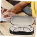 Shop Lifkomie Double-Layer Glasses Case - 2-in-1 Travel Container for Contact Lenses & Glasses - Multi-Purpose Storage | White & Pink 16x7x5.5cm - Buy Online on GoSupps.com