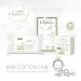 Organic Cotton Baby Pads - Pack of 60 | Eco-Friendly & Safe for Babies | International Shipping Available - Buy Online on GoSupps.com