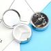 Round Giraffe Pill Box - 3 Compartment Medicine Organizer | Decorative Metal Portable Pocket Case - Buy Online on GoSupps.com