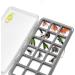 SF Slim Fly Box for Fly Fishing - Super Thin Clear Box with 18 Compartments - Buy Online on GoSupps.com