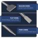 ZELCAN Chisel Set with SDS Max Shanks  3pc Masonry Concrete Drill Bit Set  18 Flat Point Scaling Chisels 40Cr Steel SDS Max Bits Rotary Hammer Drill Home Improvement Tool Kit for Brick Stone Concrete - Buy Online on GoSupps.com