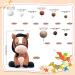 KEEPARTY 27 PCS Horse Cake Toppers Ball Cake Picks Horse Baby Shower Cake Decoration for Horse Theme Party Favors Supplies - Buy Online on GoSupps.com