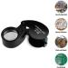 HQMaster 40X Illuminated Jewelers Eye Loupe with LED Light for Precision Jewelry Magnification - Buy Online on GoSupps.com