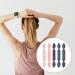 Rumyve 5pcs Lazy Hair Curlers Bun Making Reusable | Hair Magic Bread Twist Hairstyle for Women, Girls, Kids - Buy Online on GoSupps.com