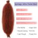 Leeven 30 Inch Springy Afro Twist Hair for Braiding Pre-fluffed Popping Spring Twist Crochet Hair for Marley Locs Twist Braiding Hair Copper Afro Kinky Marley Hair Extensions /350# 30 Inch (Pack of 8) 350# - Buy Online on GoSupps.com