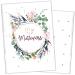 Cozy Racoon 3-part mother's passport for the German mother pass |High quality shell for your mother passDesign Flower Party (without personalization) Germany Mother Pass Flower Party