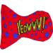 YEOWWW Stinkies Stars Cat Toy red with blue stars