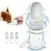 Dog Water Bottle, Portable Dog Water Bottle, Dog Gifts, Catness 10 OZ 2022 Upgraded Travel Portable Water Bowl for Dog Puppy Small Medium Dogs Travel Dog Chirstmas Gifts for Walking Hiking Gear White