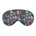 Funny Octopus Sleep Mask Eye Cover for Sleeping Blindfold with Adjustable Strap Blocks Light Night Travel Nap for Men Women