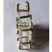 Retro Flowers Rhinestone Hair Claw Clip - Vintage Alloy Hairpin for Women, Fancy Hair Clamp (Silver) - Buy Online on GoSupps.com