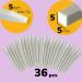 36pcs Nail File Pumice Stone Sticks Cuticle Pusher Kit for Manicure Pedicure - Buy Online on GoSupps.com