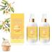 Vanilla Cream Puff Body Milk Mist Body/Hair Milk Mist Body Spray For Women Vanilla Perfume Long Lasting Moisturizing Ideal Gifts for Women 2PCS-B